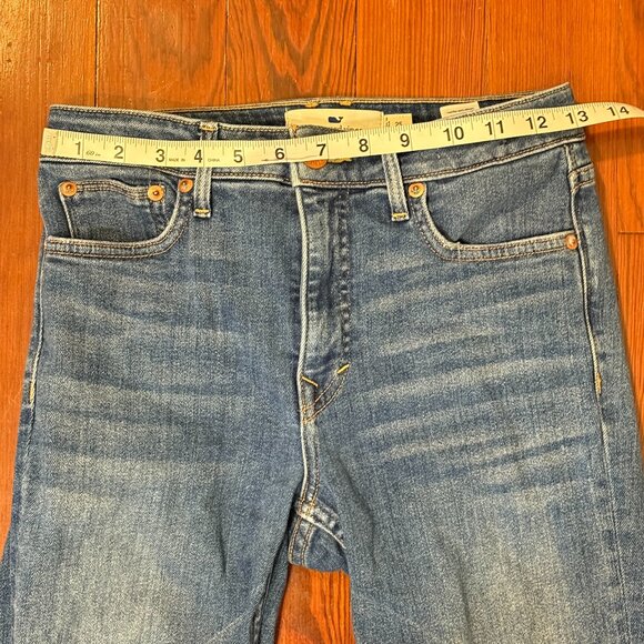 VIneyard Vines High Rise Skinny Blue Jeans Sz: 25 medium wash - Picture 6 of 10
